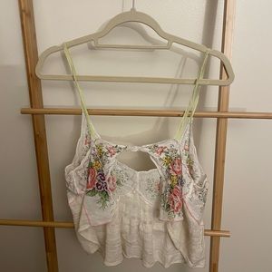Free People Flowy Crop Top